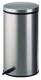 Tretabfallsammler 32l, NW-Nr.: 9000467072 D310xH570mm, Stahlbl.neusilber WESCO verzinkt