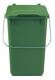 Abfallsammler, NW-Nr.: 9000467120 H309xB205xT276mm 10l grün, SULO