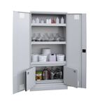 Chemikalien- u.Giftschrank H1950xB950xT500mm Flügeltüren 2 30 min.FS LACONT