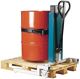 Fassheber Hubbereich H.530-1070mm hydraulisch f.200l Fässer m.Nylonrollen