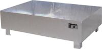 Auffangwanne 224l L1200xB800xH360mm Stahlbl.o.Gitterrost BAUER