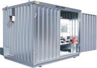 Lagercontainer B3050xT2170xH2310mm mont.f.aktive Lagerung verz.Vol.1030l SÄBU
