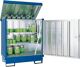 Lagercontainer B1420xT1490xH1610mm mont.gem.H-Sätzen verz.u.lack.Vol.209l SÄBU