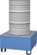 Auffangwanne 210l L810xB820xH450mm Stahlbl.m.Gitterrost himmelblau LACONT