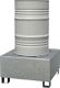 Auffangwanne 210l L810xB820xH450mm Stahlbl.m.Gitterrost silber LACONT