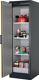 Sicherh.-Schrank Typ90 H1953xB599xT615mm grau/gelb Vollblechtüren ASECOS