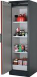 Sicherh.-Schrank Typ90 H1953xB599xT615mm grau/verkehrsrot Vollblechtüren ASECOS