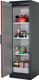 Sicherh.-Schrank Typ90 H1953xB599xT615mm grau/verkehrsrot Vollblechtüren ASECOS