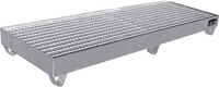 Auffangwanne 241l L2400xB800xH250mm VA o.Gitterrost BAUER