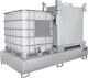 Auffangwanne 1000l L2650xB1300xH435mm VA o.Gitterrost BAUER