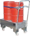 Haltegurt f.2x60-l-Fässer f.Auffangwanne fahrbar BAUER
