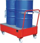 Haltegurt f.2x200-l-Fässer f.Auffangwanne fahrbar BAUER