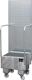Auffangwanne 60l L570xB590xH1775mm Stahlbl.m.Giiterrost silber BAUER