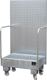 Auffangwanne 60l L570xB890xH1685mm Stahlbl.m.Giiterrost silber BAUER