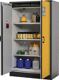 Sicherh.-Schrank Typ 30 H1947xB1164xT620mm grau/gelb Vollblechtüren ASECOS