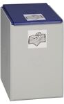 Wertstoffsammler 60l H570xB360xT405mm lichtgrau stationär VAR