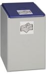Wertstoffsammler 60l H570xB360xT405mm lichtgrau stationär VAR