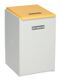 Wertstoffsammler 3x60l H570xB1060xT405mm lichtgrau stationär VAR