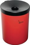 Sicherheitswandascher Ø180xH250mm rot Wandmodell TKG