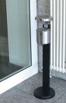 Standascher D150xH145mm neusilber Stahlbl.TKG