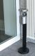 Standascher D150xH145mm silber VA TKG
