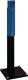Standascher H1250xB310xT310mm enzianblau Stahlbl.