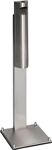 Standascher H1250xB310xT310mm silber VA