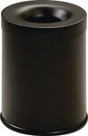 Abfallbehälter H350xØ250mm 15l schwarz TKG