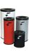 Abfallbehälter H750xØ380mm 75l rot TKG
