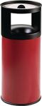 Abfallbehälter H900xØ380mm 75l rot m.Deckel TKG