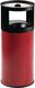 Abfallbehälter H900xØ380mm 75l rot m.Deckel TKG