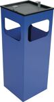 Kombiascher H655xB250xT250mm blau quad.Stahlbl.TKG