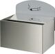 Wandascher B200xT125xH125/200mm silber VA