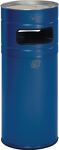 Kombi-Ascher Ø435xH990mm enzianblau rd.Stahlbl.