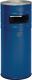 Kombi-Ascher Ø435xH990mm enzianblau rd.Stahlbl.