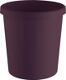 Papierkorb 18l H331xØ315mm m.Griffrand Ku.rot HELIT