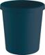 Papierkorb 18l H331xØ315mm m.Griffrand Ku.blau HELIT
