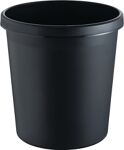 Papierkorb 18l H331xØ315mm m.Griffrand Ku.schwarz
