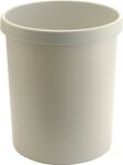 Papierkorb 18l H.320 x D.315mm m.Griffrand Ku.lichtgrau