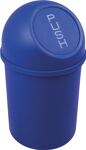 Abfallbehälter, NW-Nr.: 9000468502 H375xØ214mm 6l blau, HELIT   