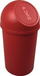 Abfallbehälter, NW-Nr.: 9000468506 H490xØ253mm 13l rot, HELIT   