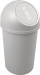 Abfallbehälter H490xØ253mm 13l lichtgrau HELIT