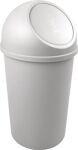 Abfallbehälter H615xØ312mm 25l lichtgrau HELIT