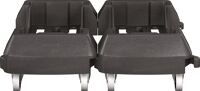 Fahrwagen m.4 Lenkrollen Wertstoffsammler 60l schwarz RUBBERMAID