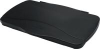 Deckel PE schwarz B343xT543mm f.Wertstoffsammler 60/87l Klappdeckel RUBBERMAID