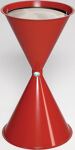 Standascher D400xH730mm rot Stahlbl.VAR