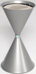 Standascher D400xH730mm silber Stahlbl.VAR