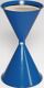 Standascher D400xH730mm enzianblau Stahlbl.VAR