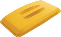 Deckel PP gelb, NW-Nr.: 9000468662 B555xT285mm, f.Wertstoffsammler 60l m.Griff DURABLE  