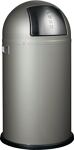 Abfallsammler Pushboy, NW-Nr.: 9000468677 Ø390xH755mm 50l, neusilber WESCO   